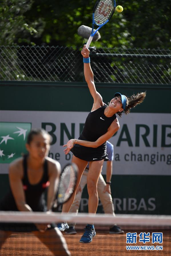 （体育）（3）网球——法网：托姆利亚诺维奇/张帅无缘女双第二轮