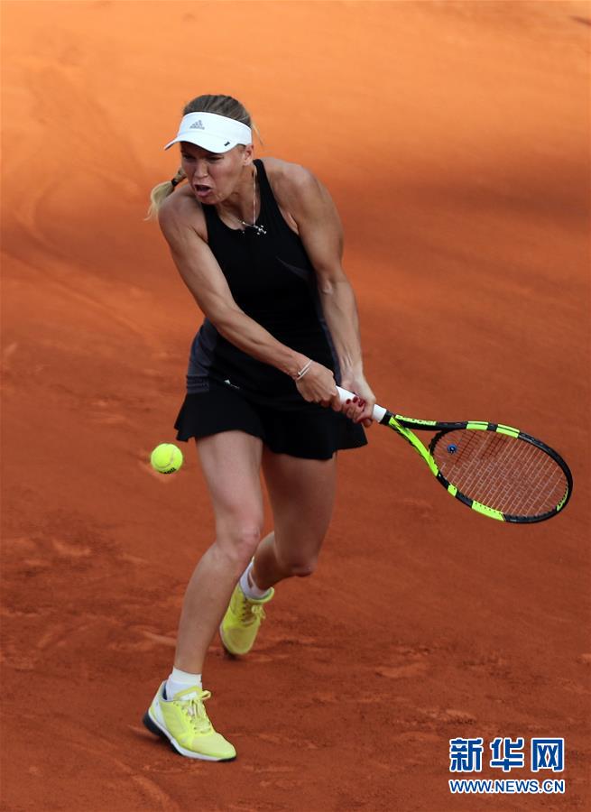 （体育）（2）网球——法网：沃兹尼亚奇晋级