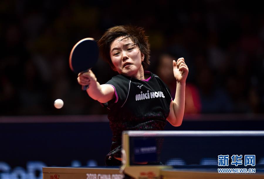 （体育）（7）乒乓球——中国公开赛：丁宁晋级决赛