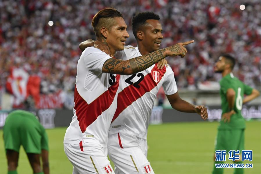 [7]（外代二线）足球——友谊赛：秘鲁胜沙特阿拉伯
