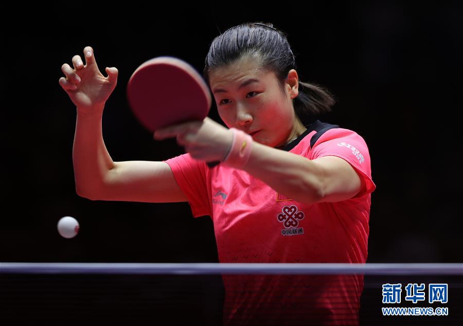 （体育）（13）乒乓球——中国公开赛：王曼昱获女单冠军