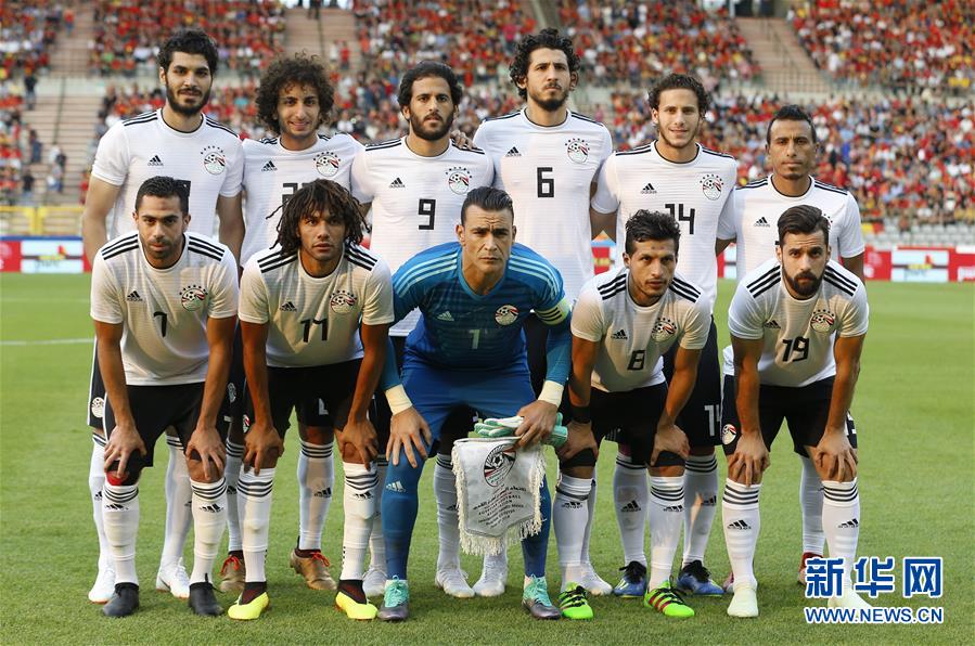（体育）（7）足球——世界杯热身赛：比利时胜埃及