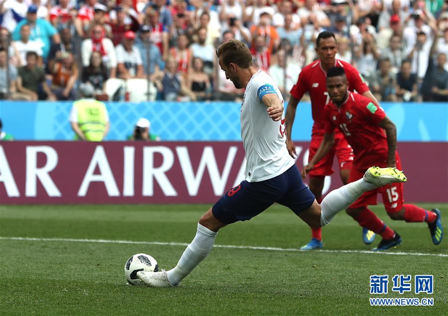 （世界杯·星光闪耀）（3）足球——G组：英格兰队凯恩再入点球