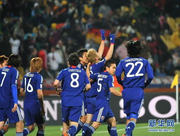 (世界杯·专题)(9)足球——本田圭佑成为世界杯历史上进球最多的亚洲球员