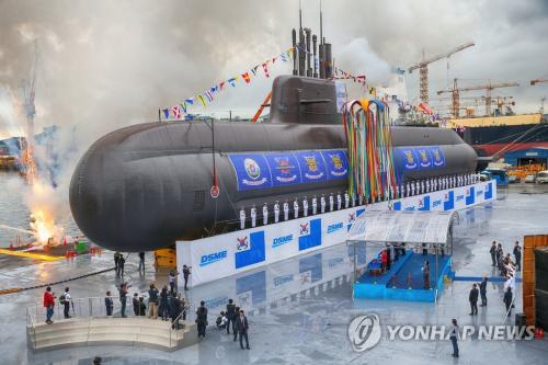 韩新型3000吨级潜艇初步设计完成 明年将启动建造