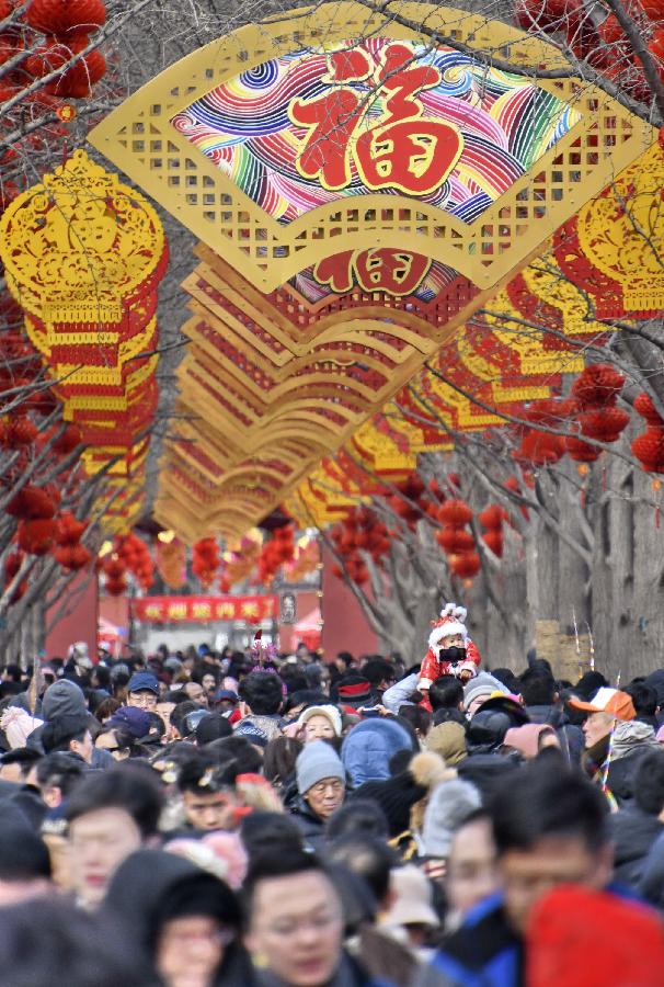 【新春走基层】盘它！这个春节，文创成北京地坛庙会新宠