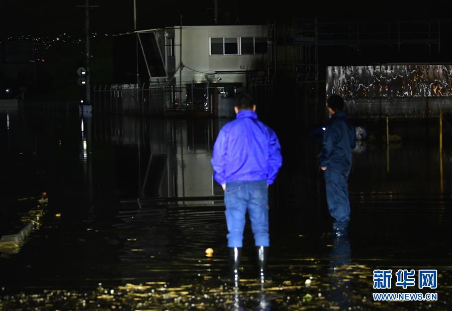 强台风"海贝思"在日本已致33人亡 多地暴发洪灾