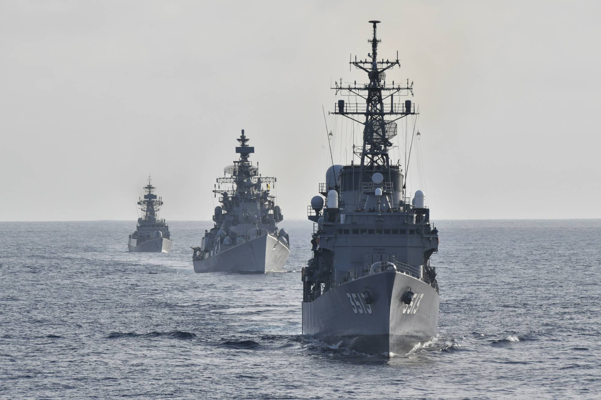 印度和日本举行海上联合演练，印度海军中将宣称演习目的是“释放信号”
