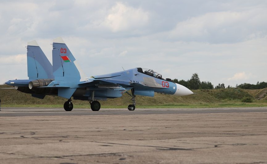白俄罗斯正式部署苏30SM战斗机 为苏30系列最强版本