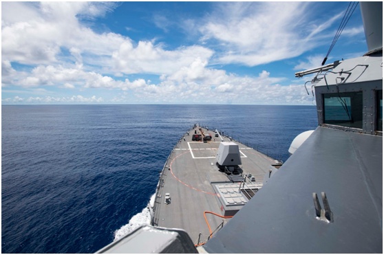 美国在南海搅局挑拨后，又派军舰到南沙群岛航行制造紧张