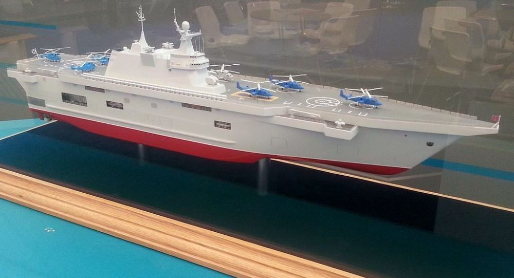 俄罗斯要造准航母了，在克里米亚同时开工建造两艘