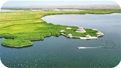 新疆博斯腾湖：生态画卷引客来