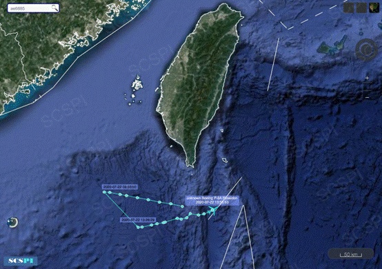 美军又派两架军机来中国近海侦察 同时现身南海和黄海