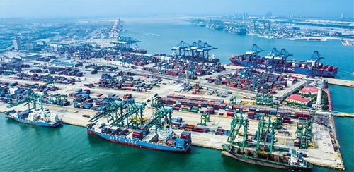 天津港吞吐量 创下月度新高