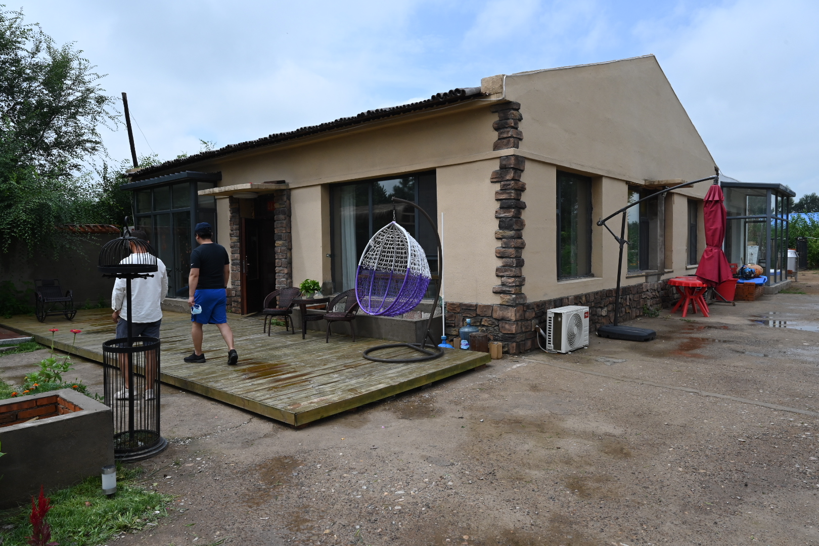 村民农房变民宿 澎湃新闻记者 孙湛 图