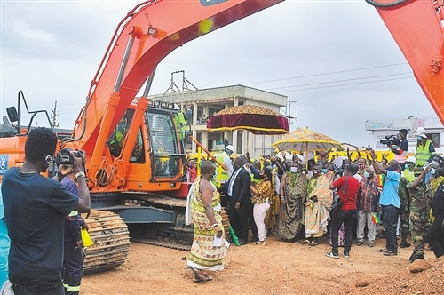 加纳滨海大道项目改造工程开工