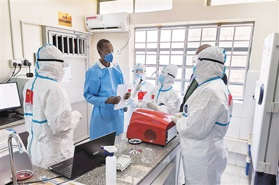 中国抗疫专家组抵几内亚（中国支援多国抗疫）支援南苏丹抗疫工作完成