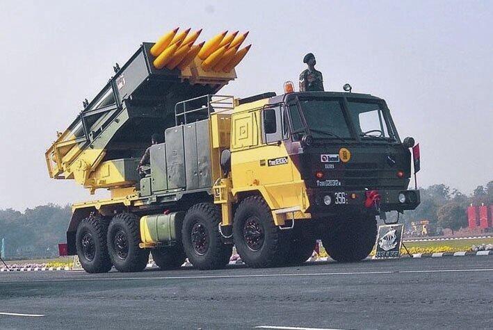 印度采购大批多管火箭发射系统 将部署在北部和东部边境