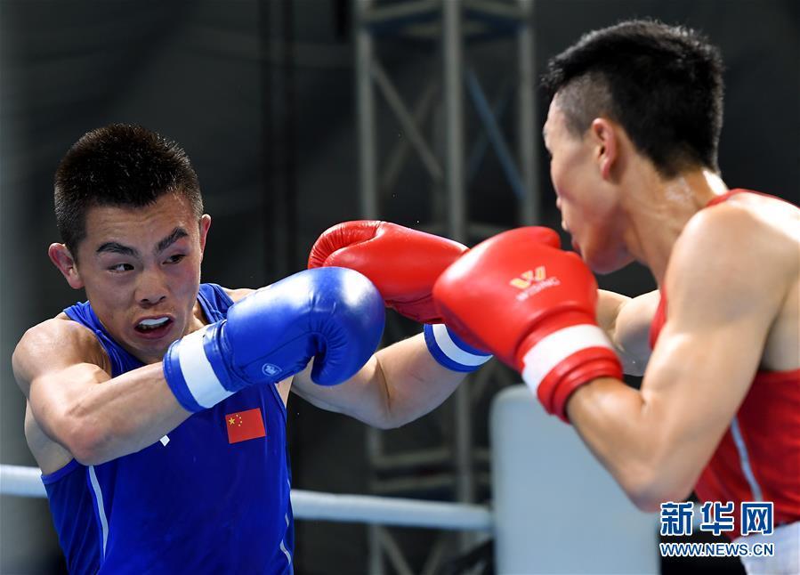 全国男子锦标赛：吴宇峰晋级57公斤级决赛