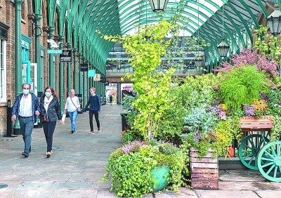 英国伦敦市中心的考文特花园