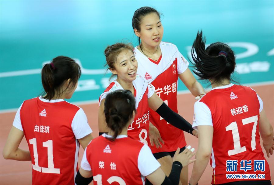 （体育）（2）排球——全国女排锦标赛：辽宁胜河南