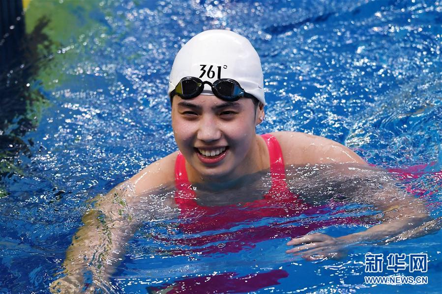 （体育）（1）游泳——全国冠军赛：张雨霏破女子100米蝶泳亚洲纪录