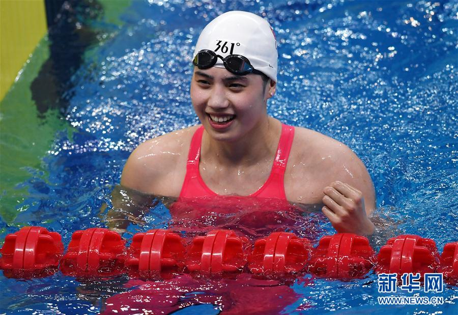 （体育）（2）游泳——全国冠军赛：张雨霏破女子100米蝶泳亚洲纪录