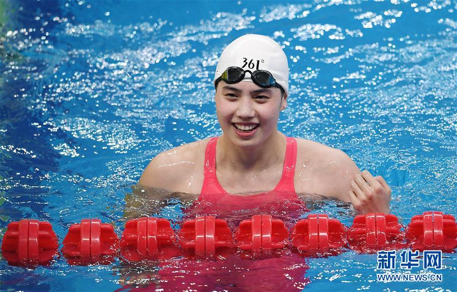 （体育）（9）游泳——全国冠军赛：张雨霏打破女子100米蝶泳亚洲纪录
