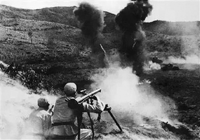 抗美援朝松骨峰阻击战，望江厂生产的无后坐力炮，帮助中国人民志愿军第38军打了一场漂亮的翻身仗——“万岁军”的功勋炮