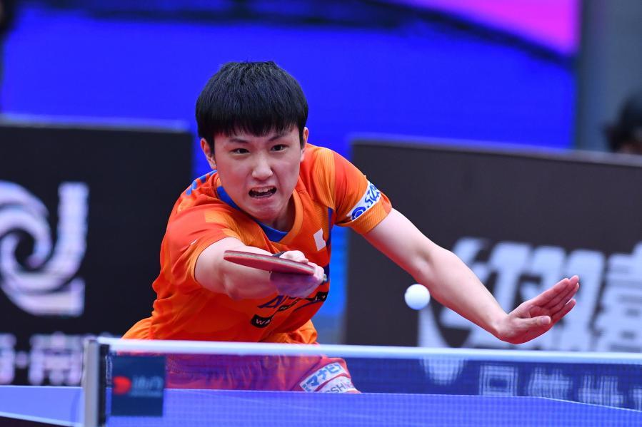 乒乓球——男子世界杯：张本智和晋级八强