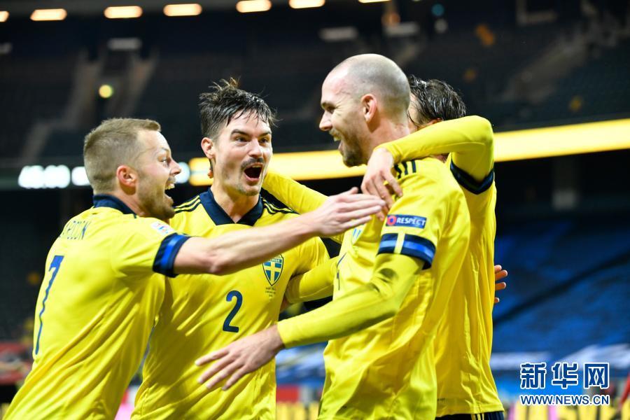 欧国联：瑞典胜克罗地亚