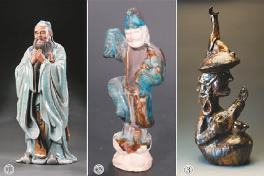 历代陶瓷雕塑珍品展出
