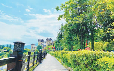 广西贺州靠山巧“吃山” 风景变“钱景”