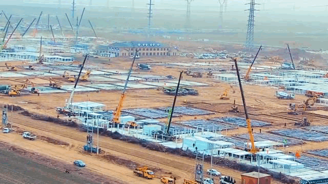 黄庄速度,每一分钟都抓紧!