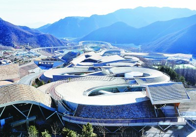 北京2022年冬奥会延庆赛区四大场馆完工