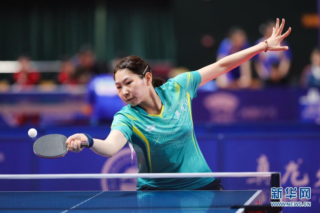 乒乓球——全运会资格赛女团：黑龙江队、山西队晋级决赛
