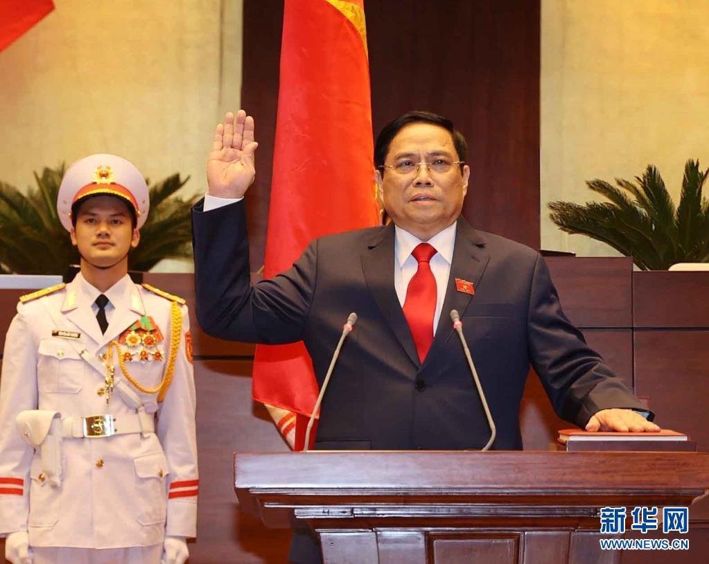 越南国会选举范明政为政府总理