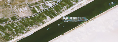 苏伊士运河堵塞事件持续发酵——“世纪大堵船”对全球影响多大（环球热点）