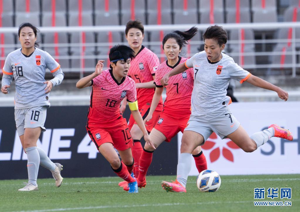 奥运会女足预选赛附加赛首回合：中国队胜韩国队