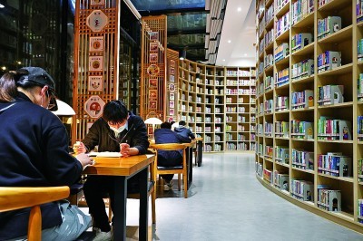 浙江温州：走进城市书房 享受静心阅读