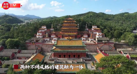 习近平河北行丨走进世界文化遗产 承德普宁寺