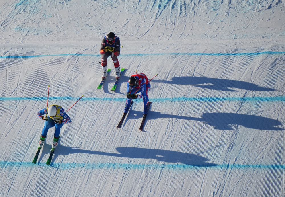 走近冬奥北京冬奥会测试赛国际雪联自由式滑雪障碍追逐世界杯完赛
