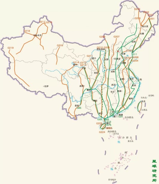 g11高速公路路线图图片