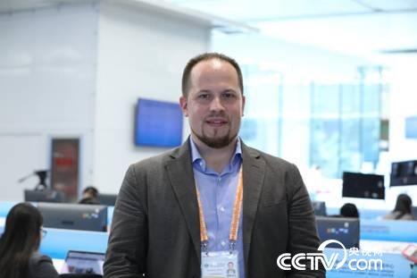 俄罗斯卫星通讯社记者卡斯巴申·安德烈（摄＼李文亮）