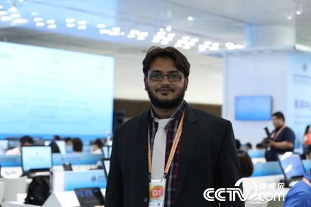 巴基斯坦国家电视台记者 Zubairuddin Muhammad（摄＼李文亮）