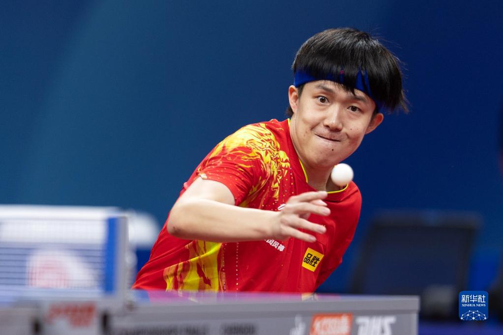 World Table Tennis Championships Comprehensive Wang Chuqin Overcomes Strong Enemy Chinese Mens 8769