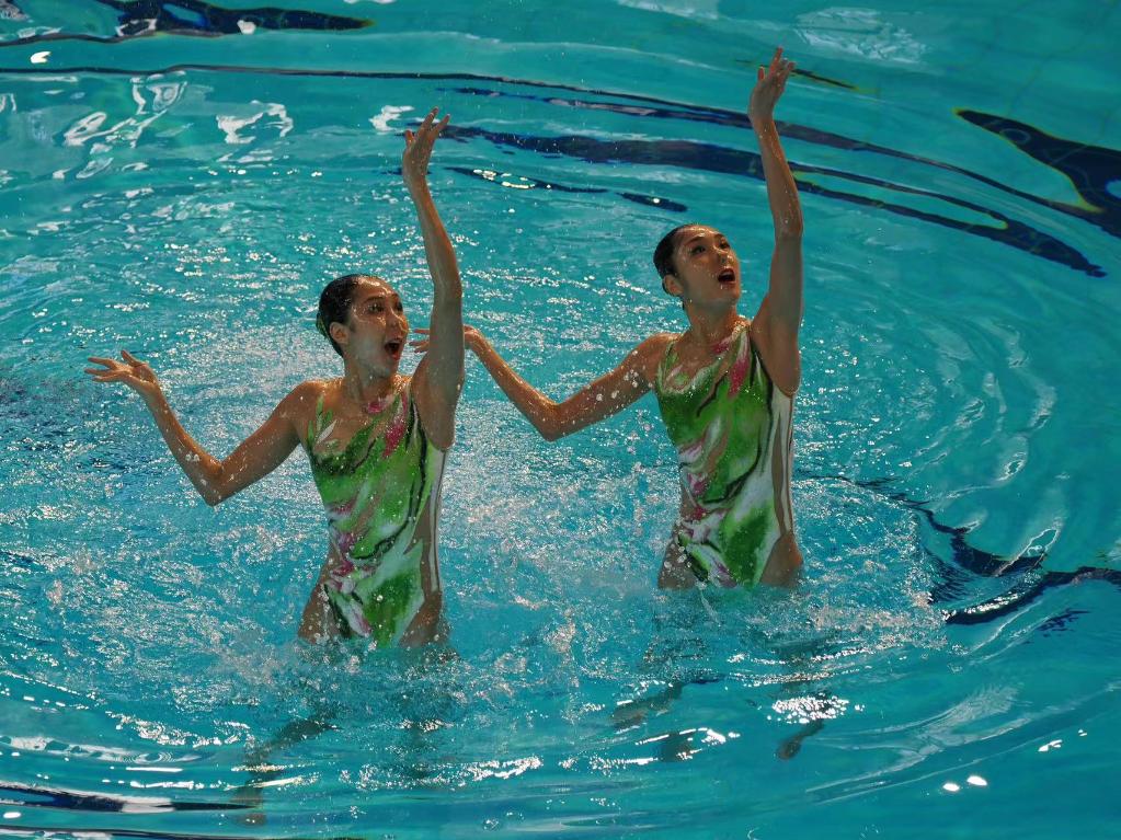 Chinese Synchronized Swimming Team Wins Two Gold Medals in Second Round of World Cup