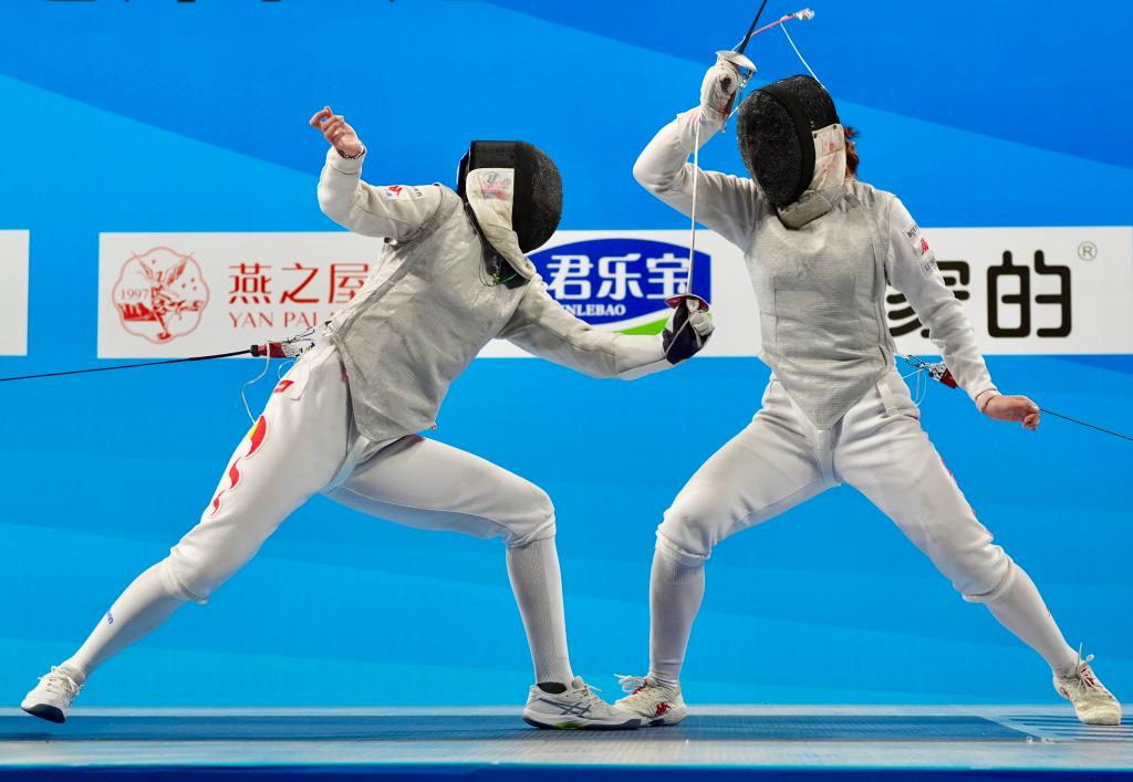巴黎奥运会丨中国击剑队花剑项目奥运参赛名单基本确定